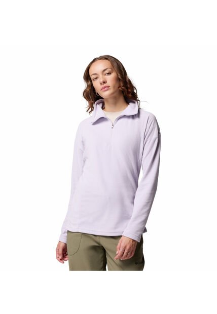 Buzo Mujer Columbia GLACIAL IV 1/2 ZIP Lavanda Columbia