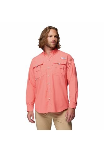 Camisa Hombre Columbia BAHAMA II L/S SHIRT Melon Columbia Columbia