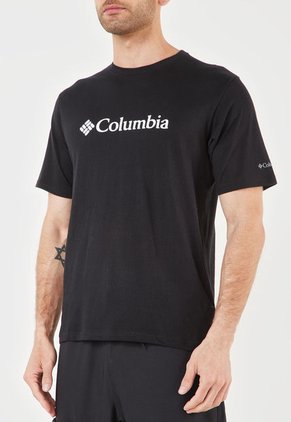 Camiseta Negro-Blanco Columbia