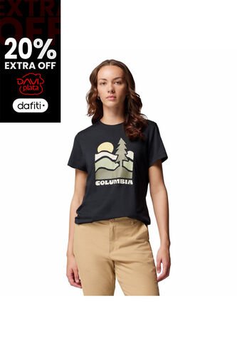 Camiseta Mujer Columbia SHELBY CAP Negro Columbia Columbia