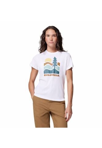 Camiseta Mujer Columbia SHELBY CAP Blanco Columbia Columbia