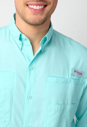 Camisa Columbia Tamiami II Aguamarina