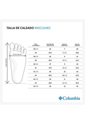 Tenis Hombre Columbia DRAINMAKER XTR Negro Columbia