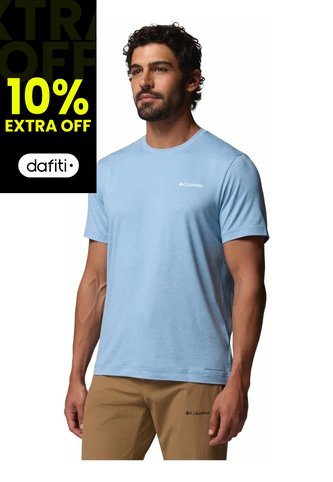 Camiseta Hombre Columbia Parsons Point S Back Gris Columbia Columbia