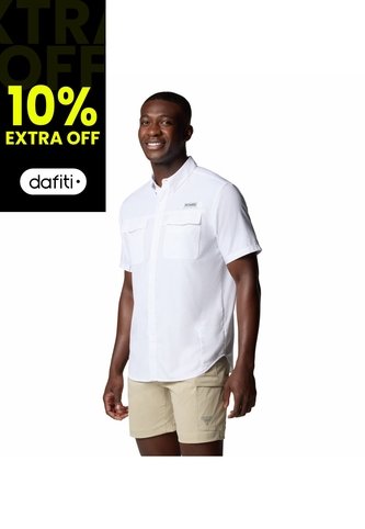 Camisa Hombre Columbia BLOOD AND GUTS V SS Blanco Columbia Columbia