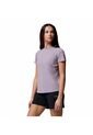 Camiseta Mujer Columbia DIAMOND PEAK PRO SS Morado Columbia de Columbia