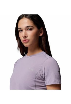 Camiseta Mujer Columbia DIAMOND PEAK PRO SS Morado Columbia
