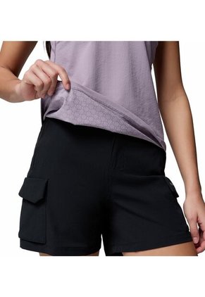 Camiseta Mujer Columbia DIAMOND PEAK PRO SS Morado Columbia
