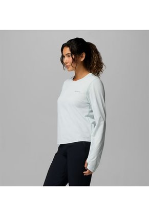 Camiseta Mujer Columbia Seeker Legend Ls Ii Verde Columbia