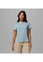 Camiseta Mujer Columbia Parsons Point Logo Gris Columbia de Columbia