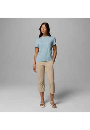 Camiseta Mujer Columbia Parsons Point Logo Gris Columbia