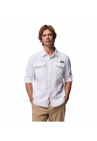 Camisa Hombre Columbia BAHAMA ELITE LS Blanco Columbia Columbia