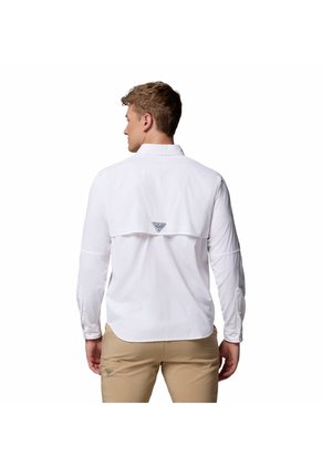 Camisa Hombre Columbia BAHAMA ELITE LS Blanco Columbia