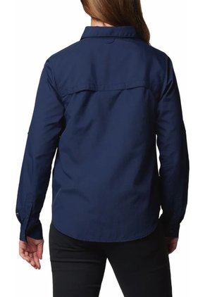 Camisa Mujer Columbia Silver Ridge 3.0 Ls Azul Columbia