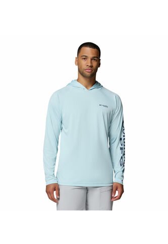 Camiseta Hombre Columbia TERMINAL TACKLE HOOD Azul Columbia Columbia