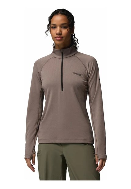 Buzo Mujer Columbia Driventure Half Zip Gris Columbia