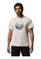 Camiseta Hombre Columbia Seasonal Graphic T Beige Columbia de Columbia