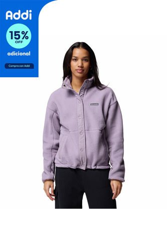 Buzo Mujer Columbia CLOUD POINT SNAP Purpura Columbia Columbia