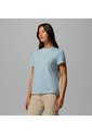 Camiseta Mujer Columbia Parsons Point Logo Gris Columbia de Columbia