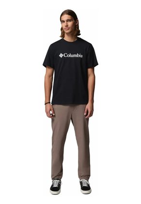 Camiseta Hombre Columbia Csc Basic Logo Tee Negro Columbia