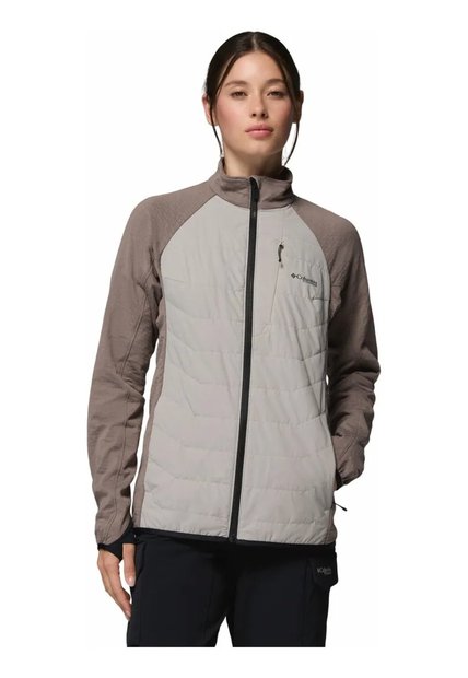 Buzo Mujer Columbia Arctic Crest Hybrid Gris Columbia
