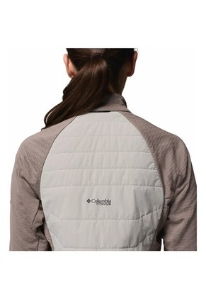 Buzo Mujer Columbia Arctic Crest Hybrid Gris Columbia