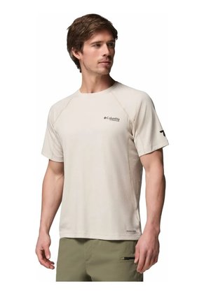 Camiseta Hombre Columbia Driventure Short S Beige Columbia