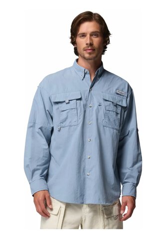 Camisa Hombre Columbia Bahama Ii L/S Shirt Azul Columbia Columbia