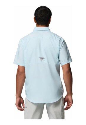 Camisa Hombre Columbia Blood And Guts V Ss Azul Columbia