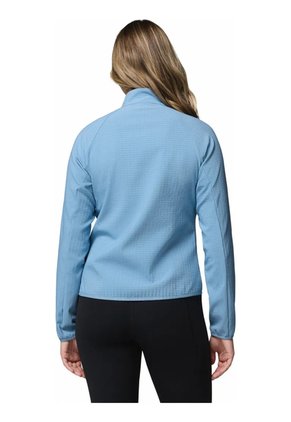 Buzo Mujer Columbia Superior Summit Grid Gris Columbia