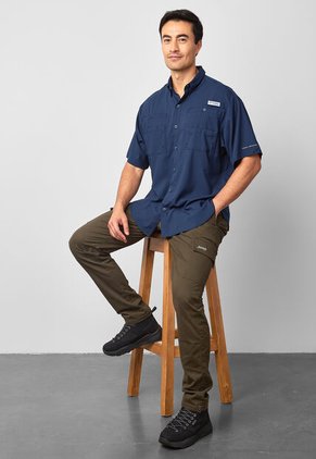 Camisa Columbia Tamiami II Azul