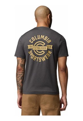 Camiseta Hombre Columbia Parsons Point S Back Negro Columbia