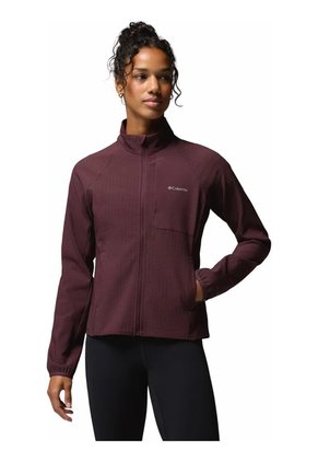Buzo Mujer Columbia Superior Summit Grid Burdeo Columbia