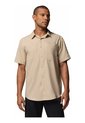 Camisa Hombre Columbia Silver Ridge Ii Ss Caqui Columbia de Columbia