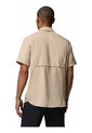 Camisa Hombre Columbia Silver Ridge Ii Ss Caqui Columbia de Columbia