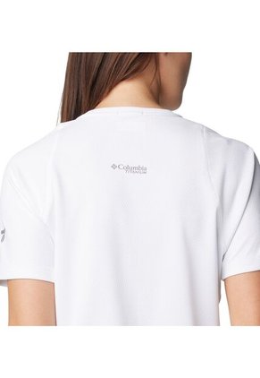 Camiseta Mujer Columbia SUMMIT VALLEY SS Blanco Columbia