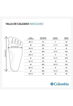 Tenis Hombre Columbia Castback Pfg Blanco Columbia