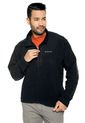 Buzo Negro Columbia Lost Peak Half Zip Fleece de Columbia
