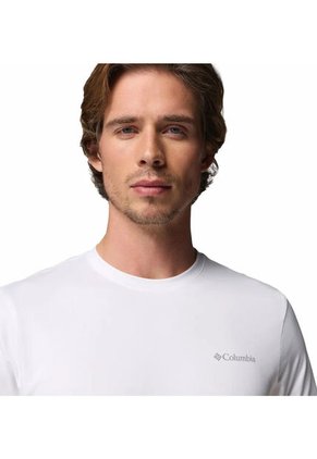 Camiseta Hombre Columbia PARSONS POINT SS Blanco Columbia