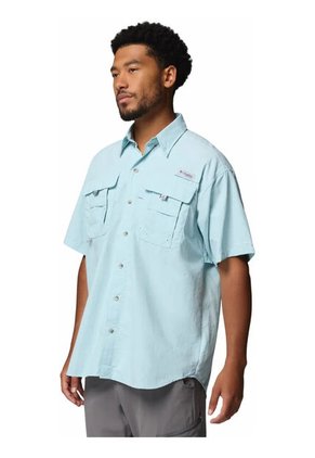 Camisa Hombre Columbia BAHAMA II S/S SHIRT Negro Columbia
