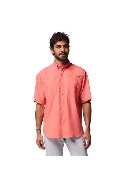 Camisa Hombre Columbia TAMIAMI II SS SHIRT Melon Columbia