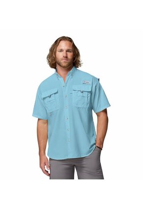 Camisa Hombre Columbia BAHAMA II S/S SHIRT Azul Columbia