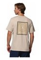 Camiseta Hombre Columbia CSC LOGO BACK TEE Beige Columbia de Columbia