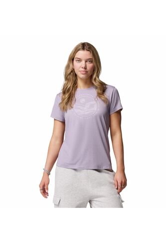 Camiseta Mujer Columbia SLOAN RIDGE GRAPHIC Purpura Columbia Columbia