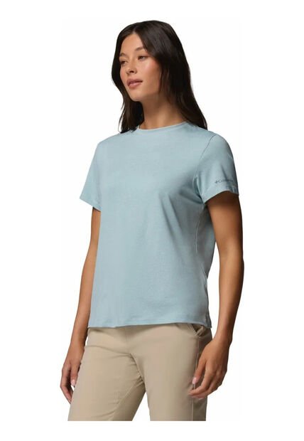 Camiseta Mujer Columbia PARSONS POINT LOGO Negro Columbia