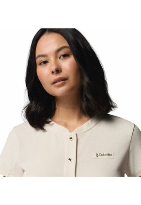 Camiseta Mujer Columbia ACKER ROCK KNIT SHOR Crema Columbia