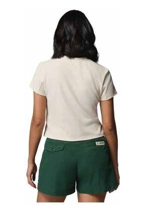 Camiseta Mujer Columbia ACKER ROCK KNIT SHOR Crema Columbia