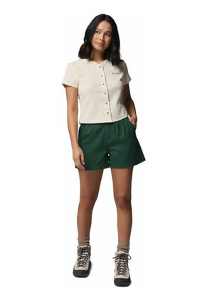 Camiseta Mujer Columbia ACKER ROCK KNIT SHOR Crema Columbia