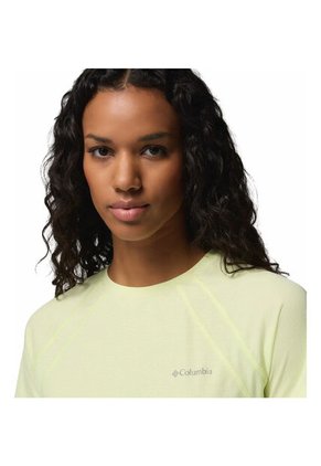 Camiseta Mujer Columbia STEALTH SPRING S TEE Amarillo Columbia