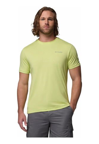 Camiseta Hombre Columbia PARSONS POINT S BACK Amarillo Columbia Columbia